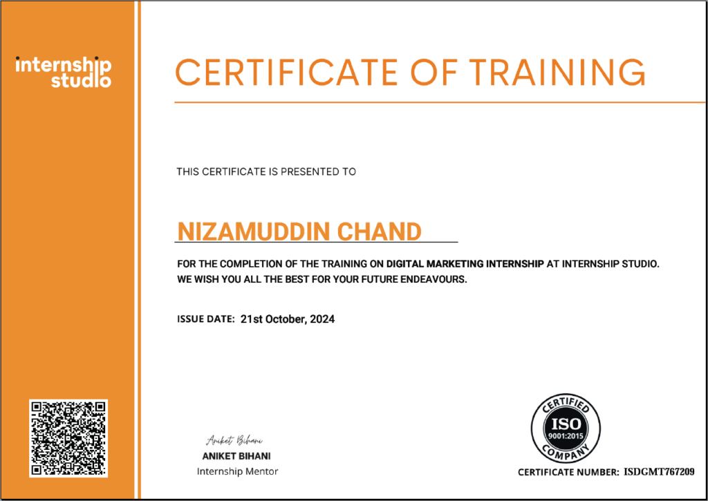 Awards and certificates